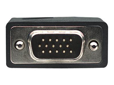 Manhattan VGA Monitor Cable (with Ferrite Cores), 1.8m, Black, Male to Male, HD15, Cable of higher SVGA Specification (fully compatible)