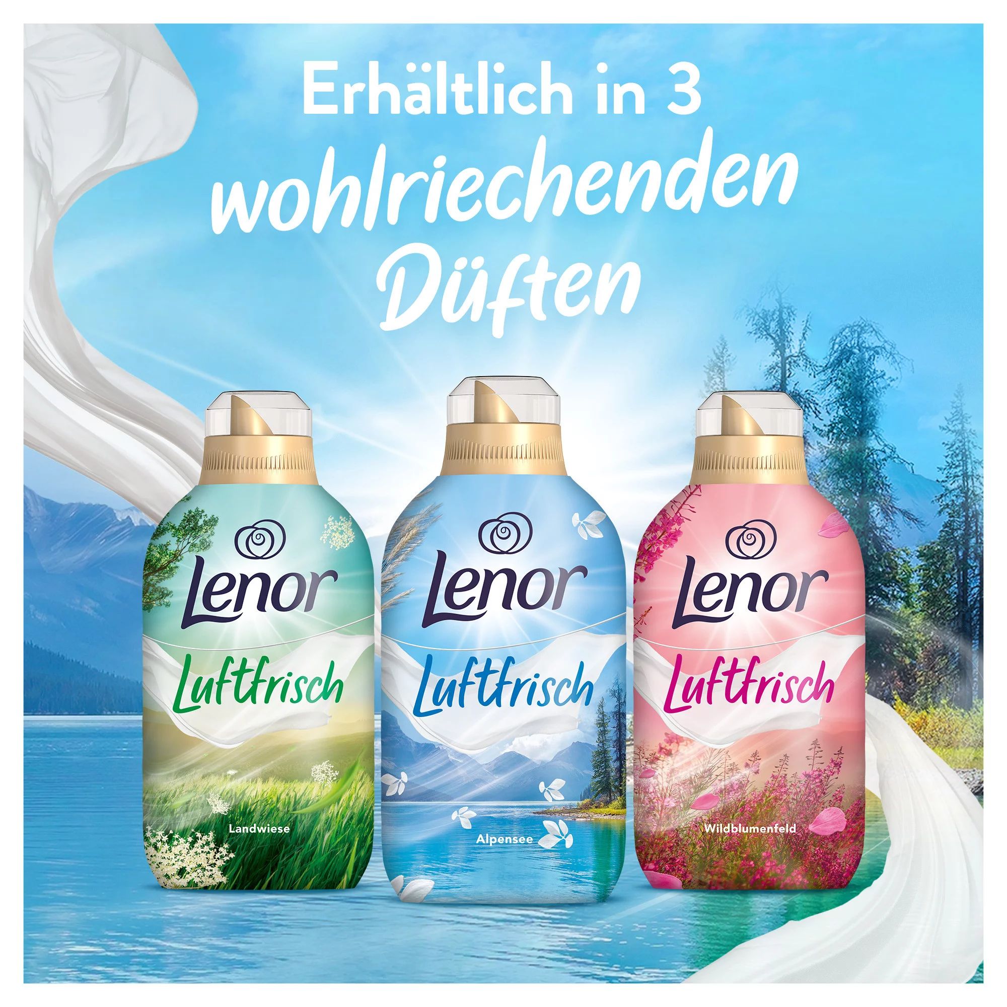 Lenor Luftfrisch Flasche Alpensee, 700ml  50WL