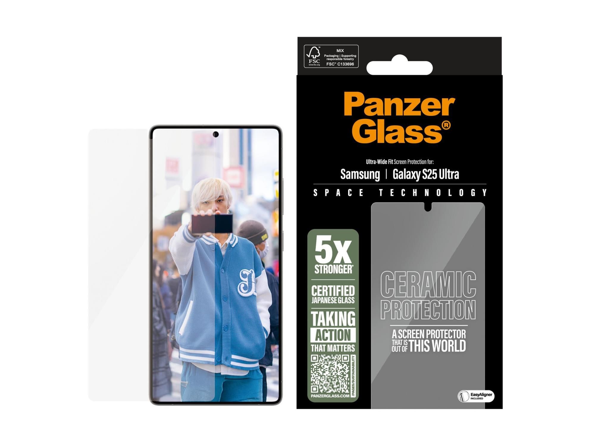 PanzerGlass Ceramic Protection - Bildschirmschutz für Handy