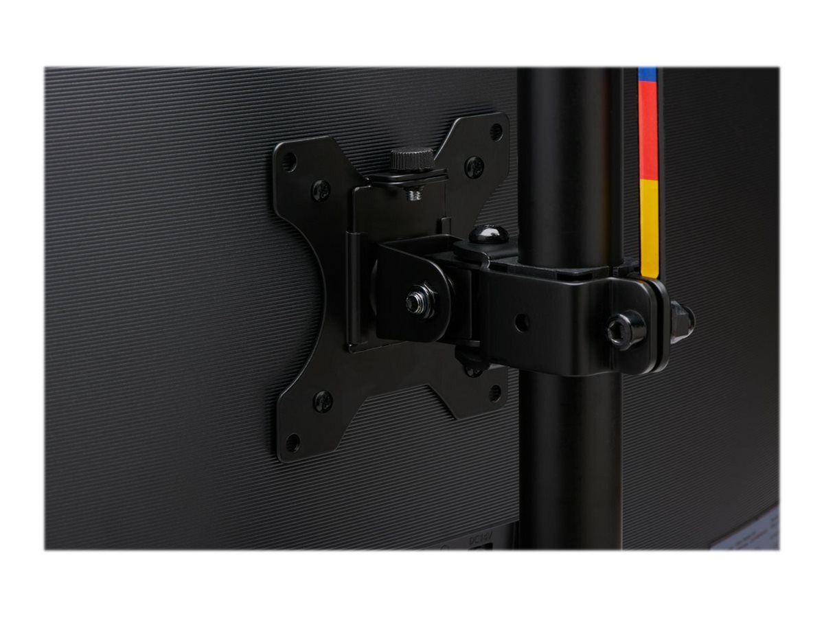 Kensington SmartFit Ergo Single Monitor Arm - Befestigungskit - einstellbarer Arm - für Monitor - Schwarz - Bildschirmgröße: bis zu 86,4 cm (bis zu 34 Zoll)