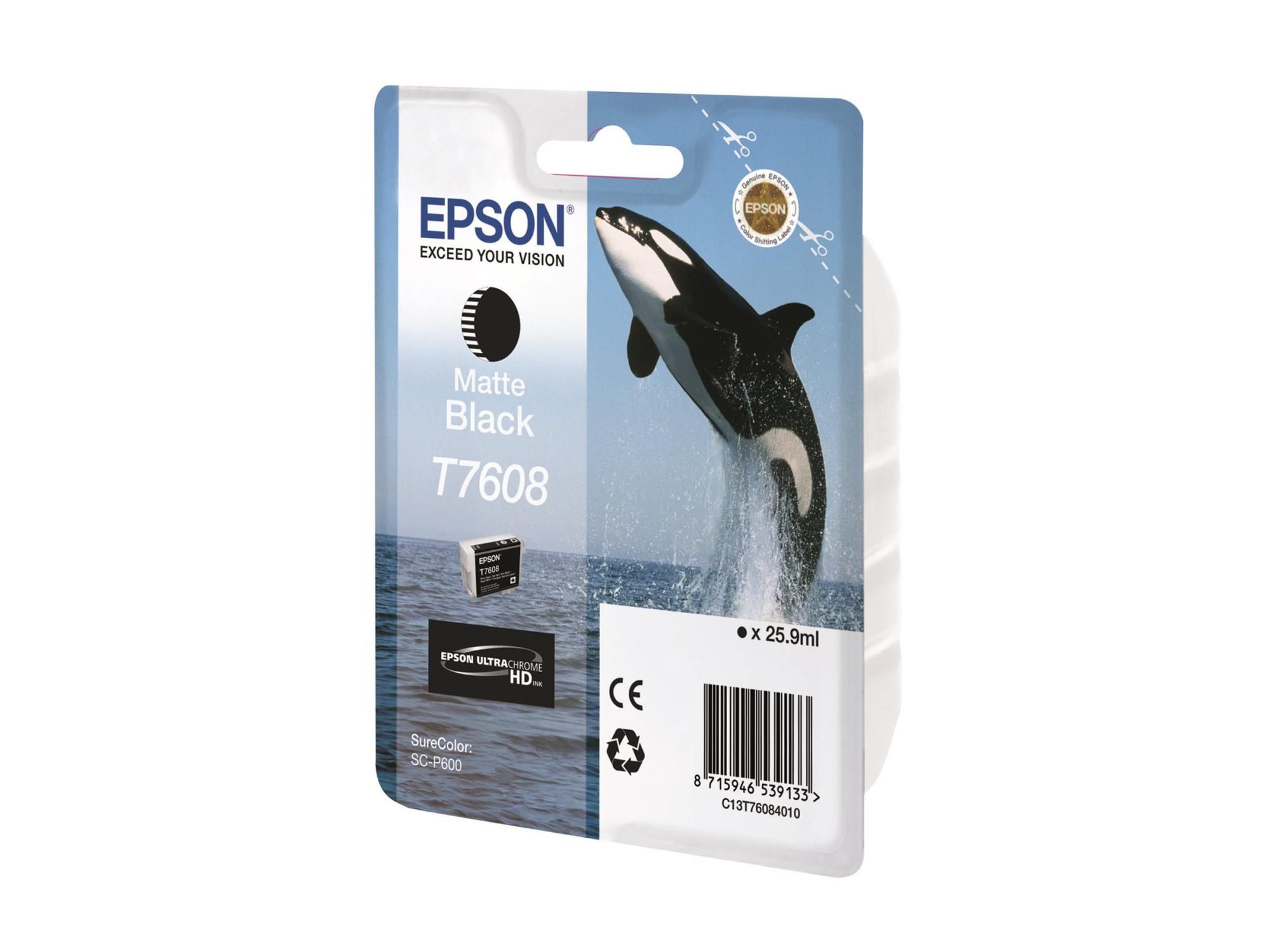 Epson T7608 - 25.9 ml - mattschwarz - original
