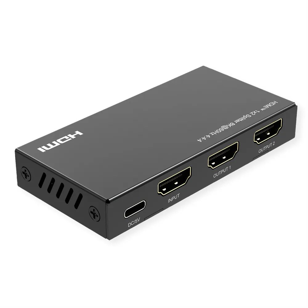 ROLINE HDMI Video-Splitter, 8K, 2fach