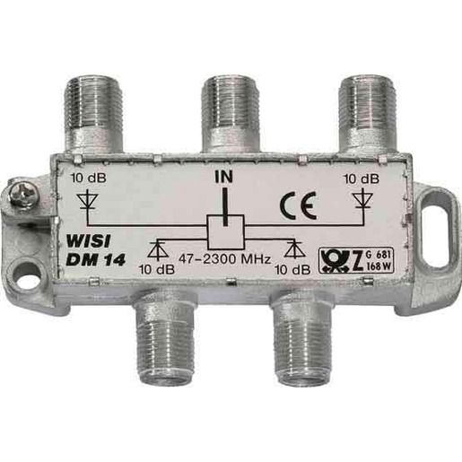 WISI VERTEILER FÜR SAT 4-FACH / WISI DM 14 A 001031