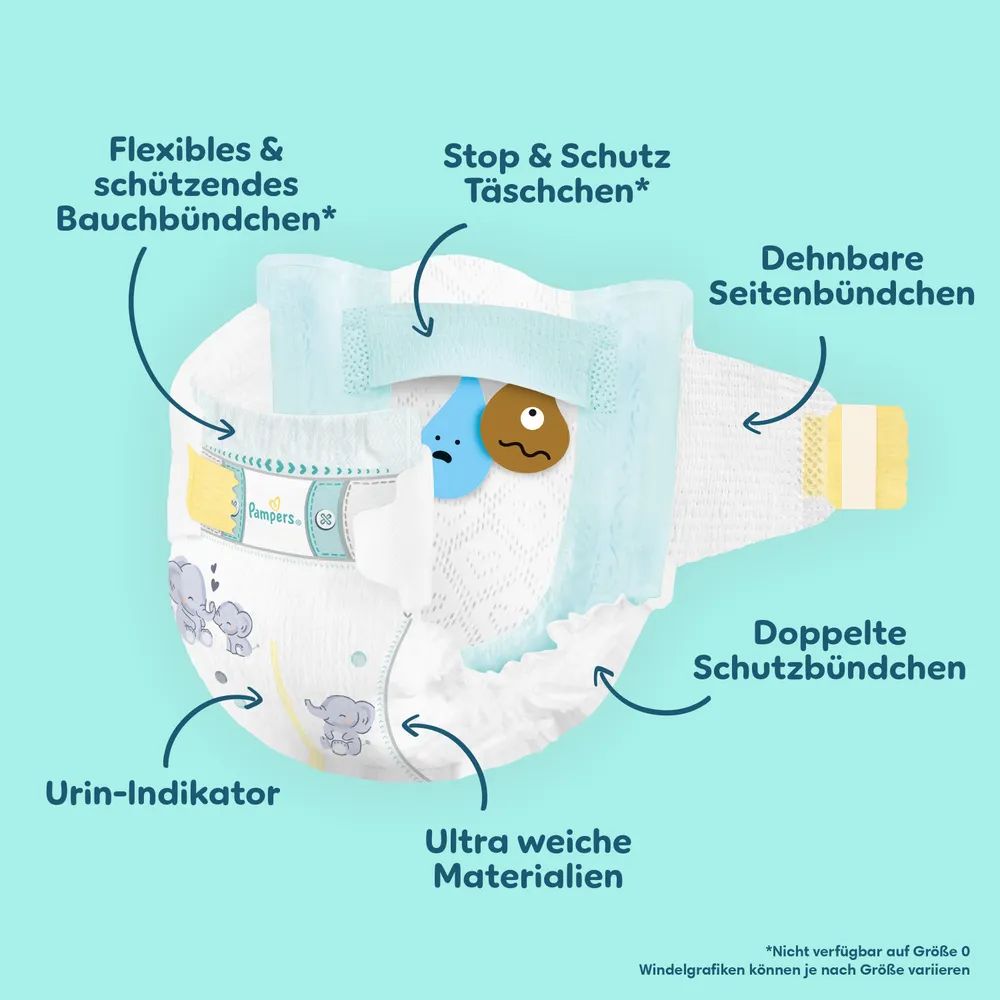 Pampers Premium Protection New Baby Gr.0 Micro 