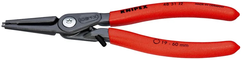 KNIPEX Präzisions-Sicherungsringzange für Innenringe in Bohrungen mit Überdehnungsschutz 180 mm