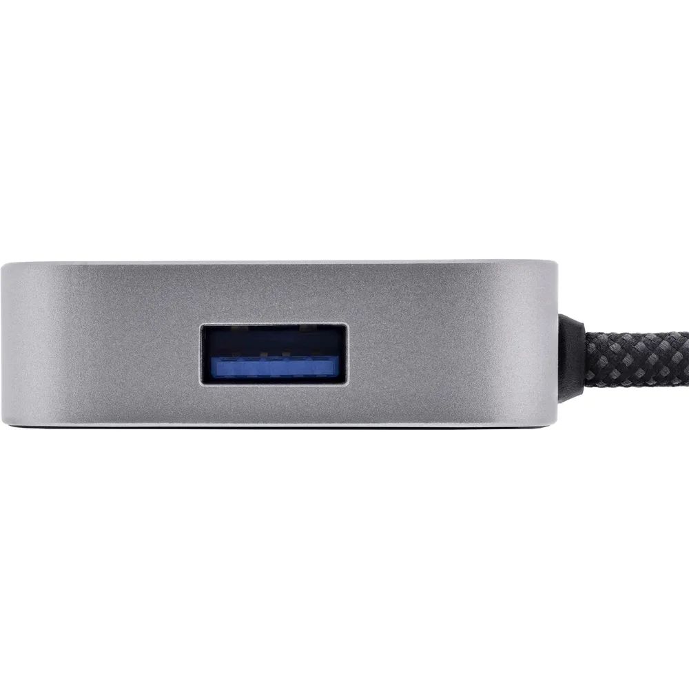 InLine USB Fingerabdruckscanner mit Hub - Windows Hello kompatibel 1,5m silber