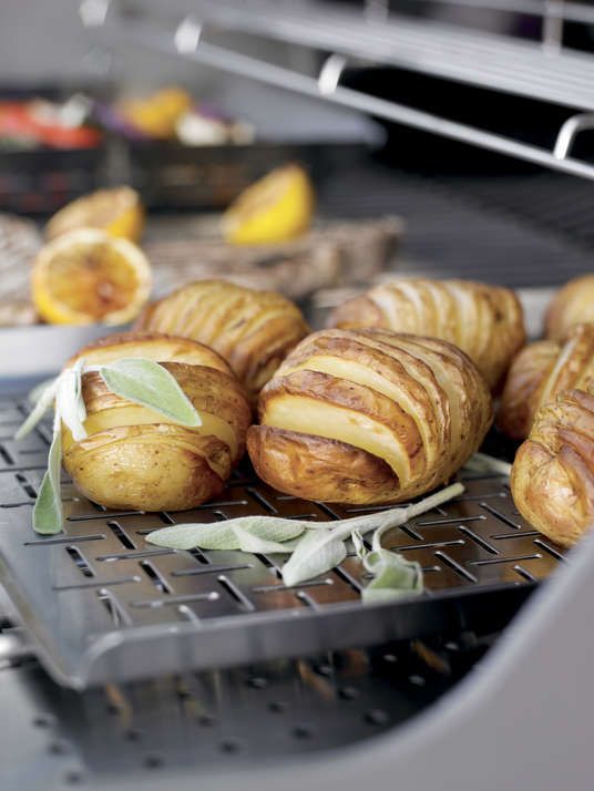 Weber Deluxe Grillpfanne, Edelstahl