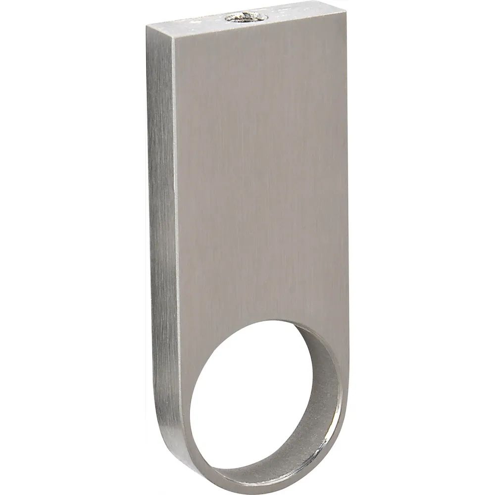 SIMAUSROM Schrankrohrlager Mittelstück rund 25 mm Edelstahl
