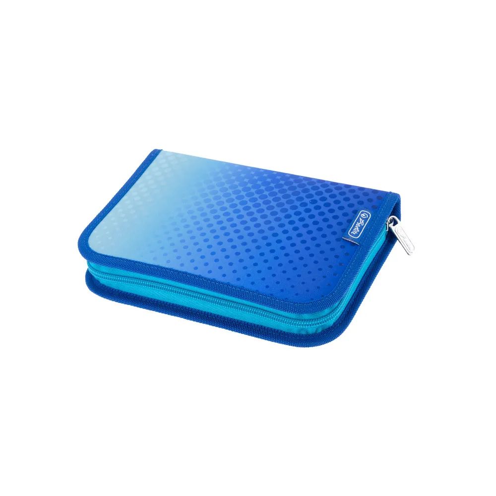 herlitz Schüleretui 31tlg. Dip Dye blau/türkis