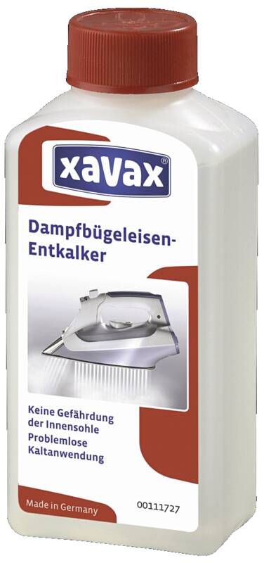 Xavax 111727 DAMPFBUEGELEISEN ENTKALKER 250ml