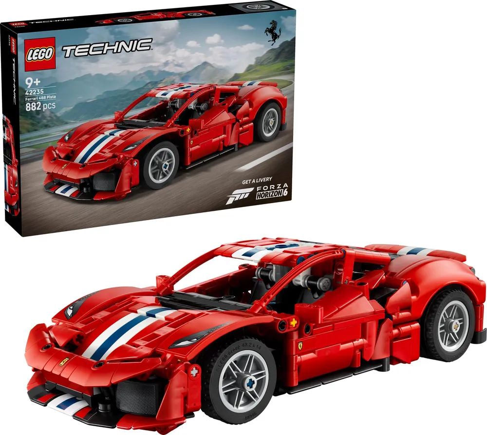 LEGO 42235 Technic Ferrari 488 PISTA Auto