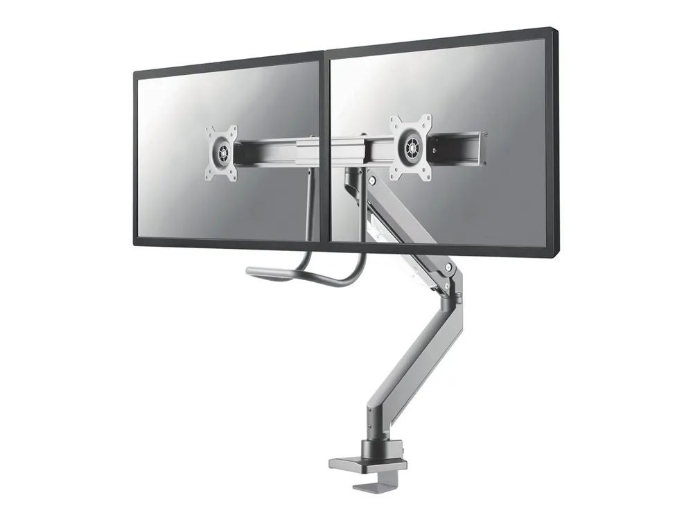 Neomounts NM-D775DX - Befestigungskit - Voll beweglich - für 2 LCD-Displays - Silber - Bildschirmgröße: 25.4-81.3 cm (10"-32")