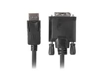 Lanberg CA-DPDV-10CU-0018-BK - 1,8 m - DisplayPort - DVI-D - Männlich - Männlich - 1920 x 1080 Pixel