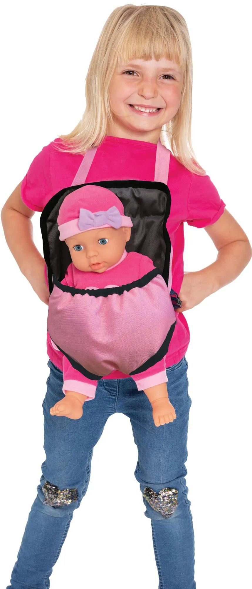 VEDES Großhandel GmbH - Ware AM Puppenbabytrage ''Rosy''