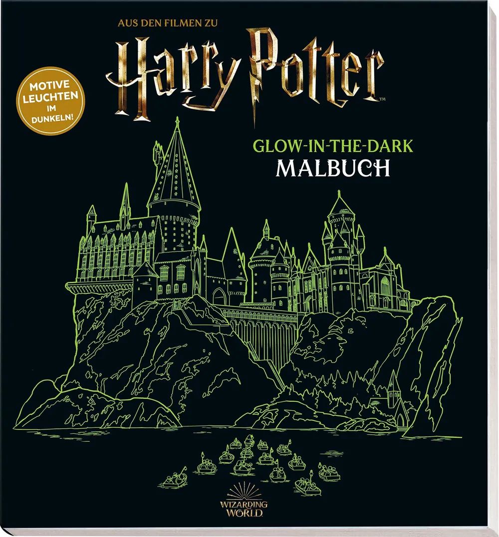 Panini Verlags GmbH HP - Glow in the Dark Malbuch