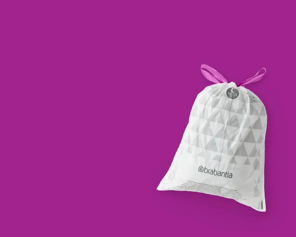 Brabantia PerfectFit Müllbeutel C, 10-12L - White