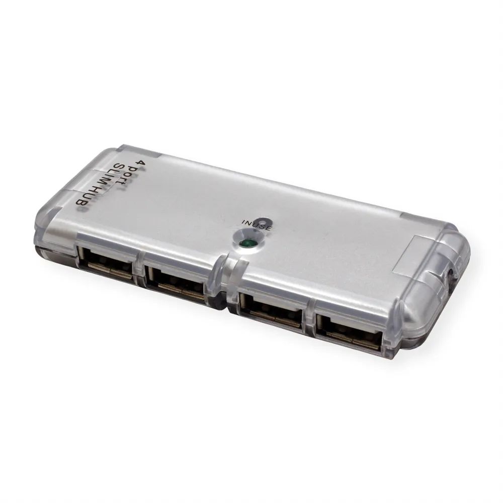 VALUE USB 2.0 Notebook Hub, 4 Ports, ohne Netzteil