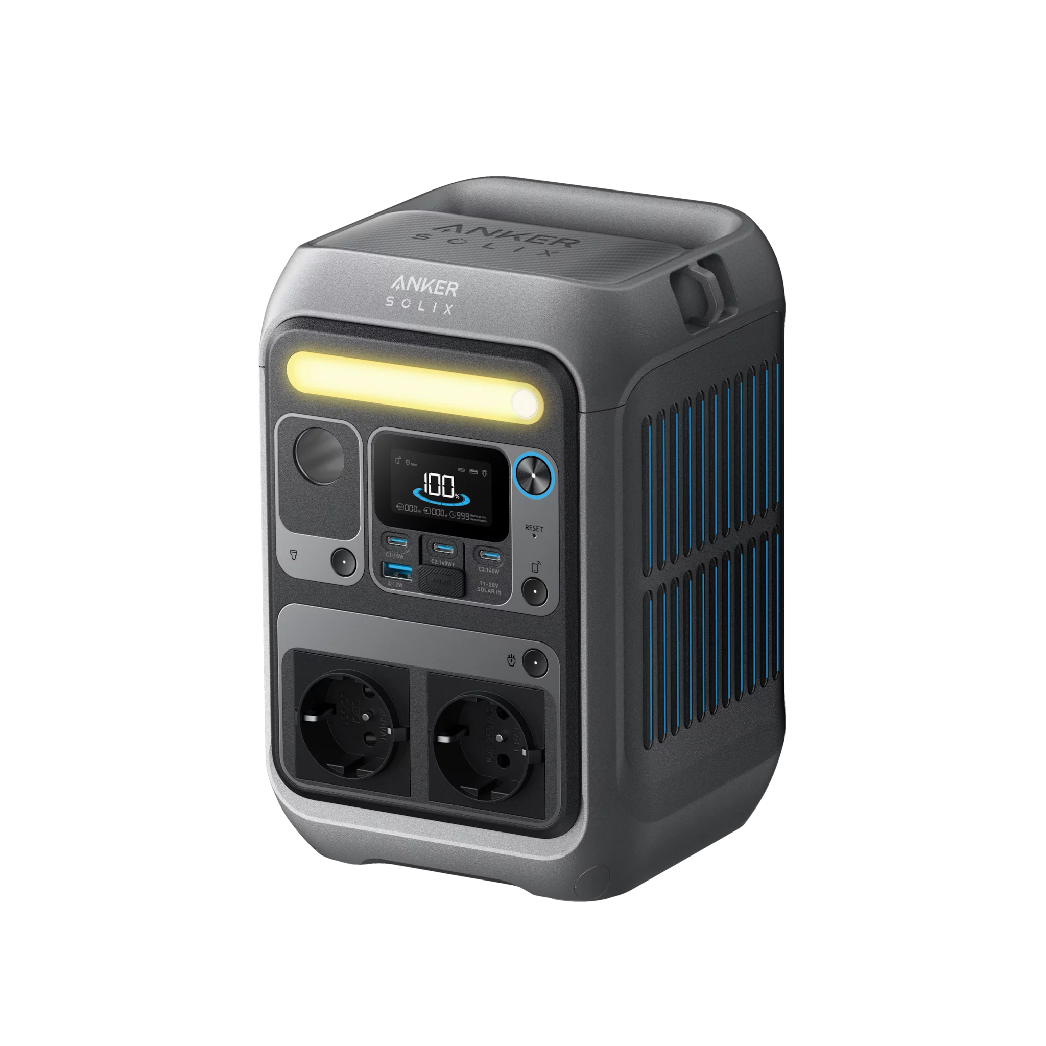 Anker Innovations Anker SOLIX C300X - Tragbares kraftwerk - Wechselstrom 220-240 V
