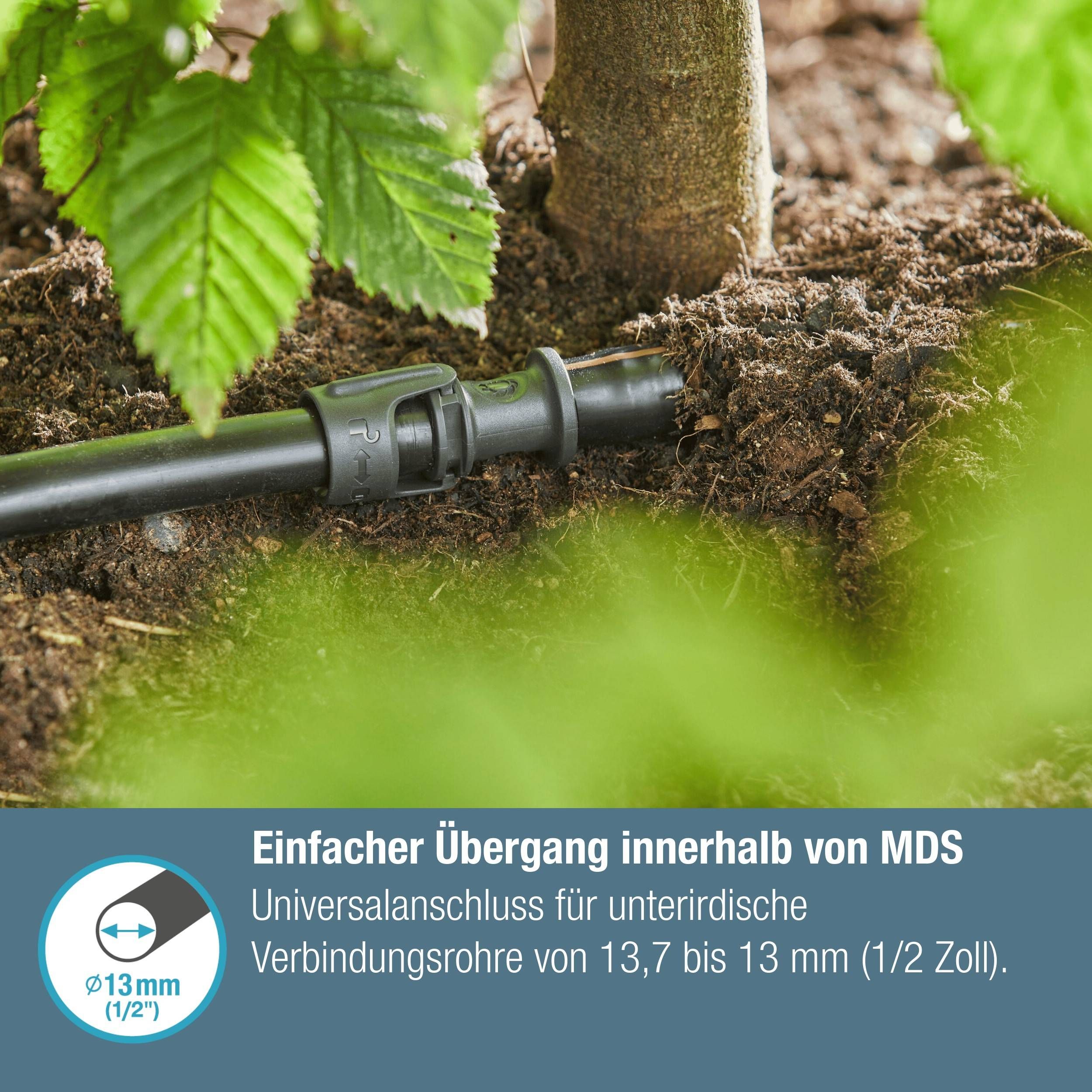 Gardena Micro-Drip-System Universalverbinder 13 mm (1/2") - Inhalt: 1 Stück