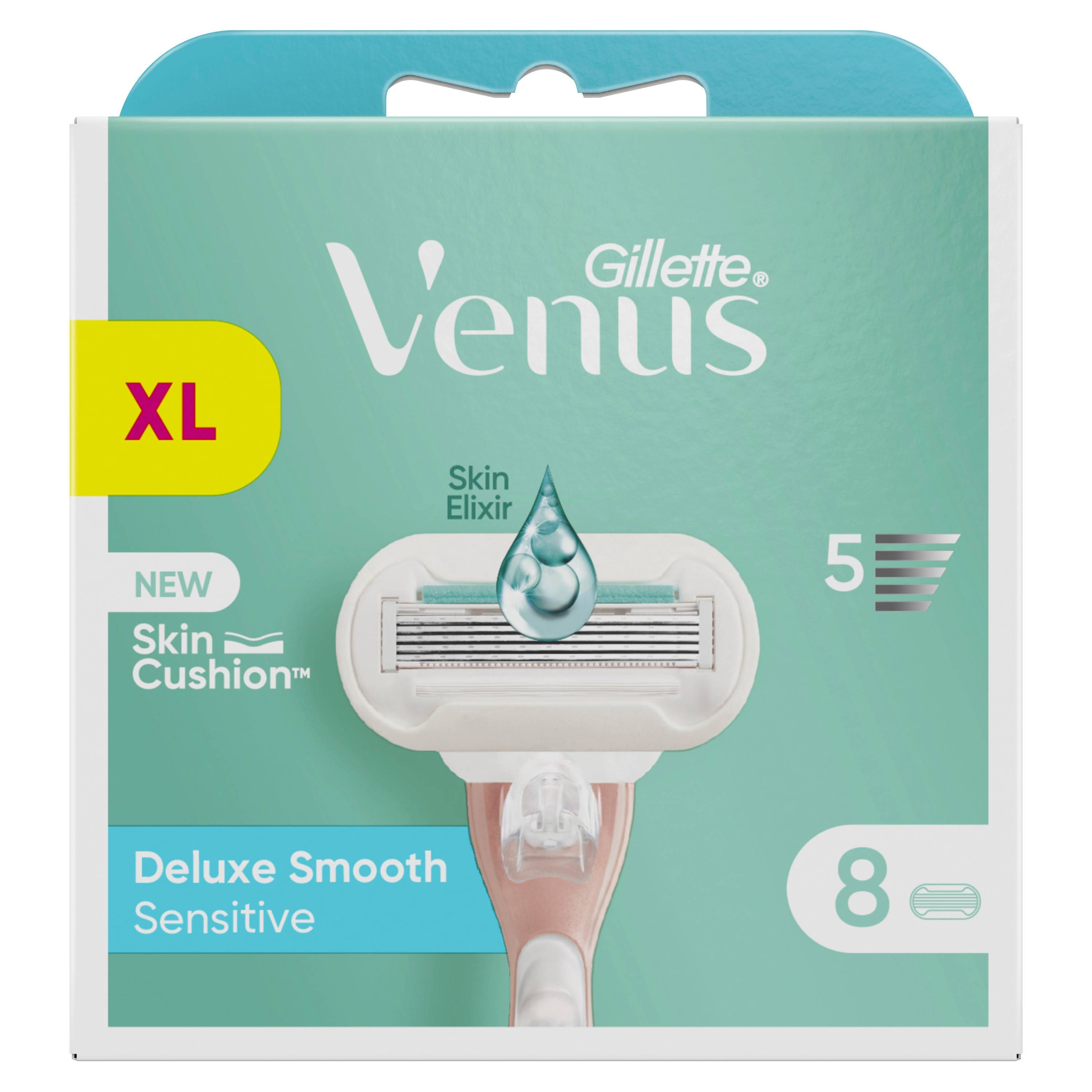 Gillette Venus Deluxe Smooth Sensitive 8er