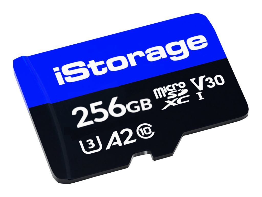 iStorage Flash-Speicherkarte - 256 GB - A2 / Video Class V30 / UHS-I U3 / Class10