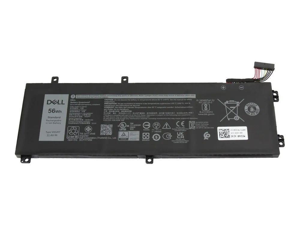 Dell 56Wh 3-cell Lithium-ion laptop battery - Batterie - 4.649 mAh