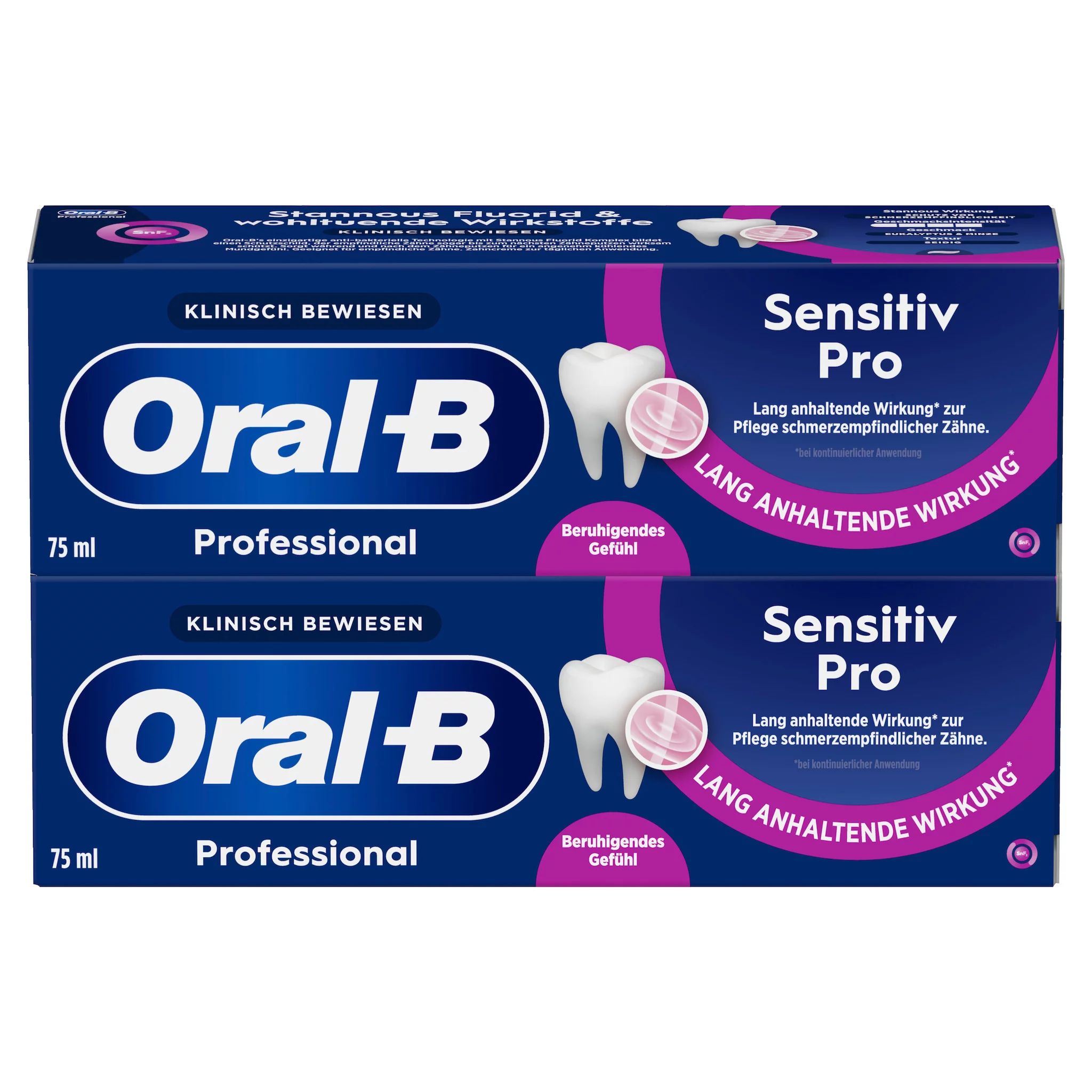 Oral-B Professional Sensitiv Pro Duo 2x75ML