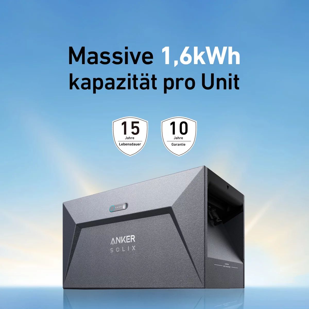 Anker Innovations SOLIX Solarbank E1600 Open-Box