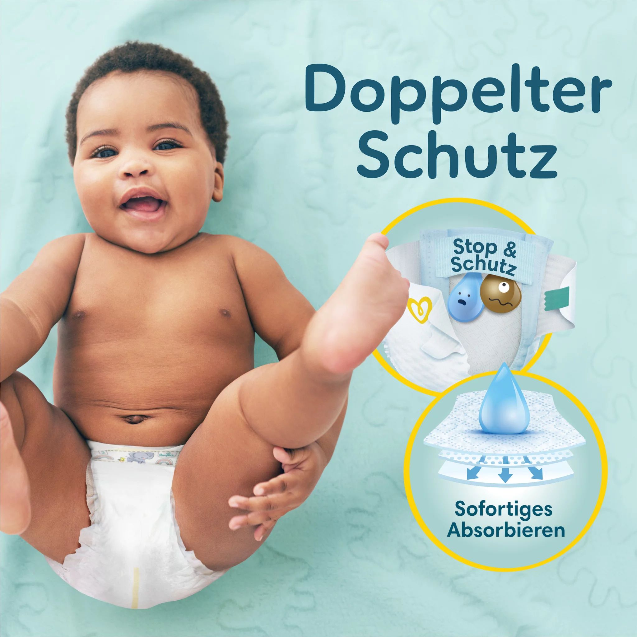 Pampers Premium Protection New Baby Gr.1 Newborn 2-5kg
