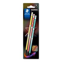 STAEDTLER Buntstifte NORIX HB x3 BK 100% PEFC retail
