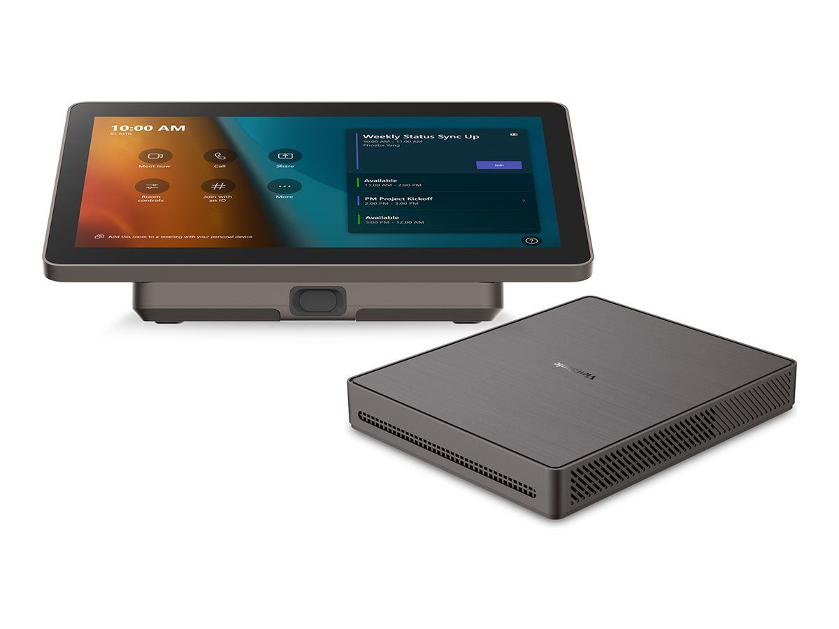 ViewSonic TeamJoin TRS10 - For Microsoft Teams Rooms - Kit für Videokonferenzen (Viewsonic TeamJoin MPC310-W31-TU Recheneinheit, Viewsonic TeamJoin MRC1010-TN Touch-Konsole)
