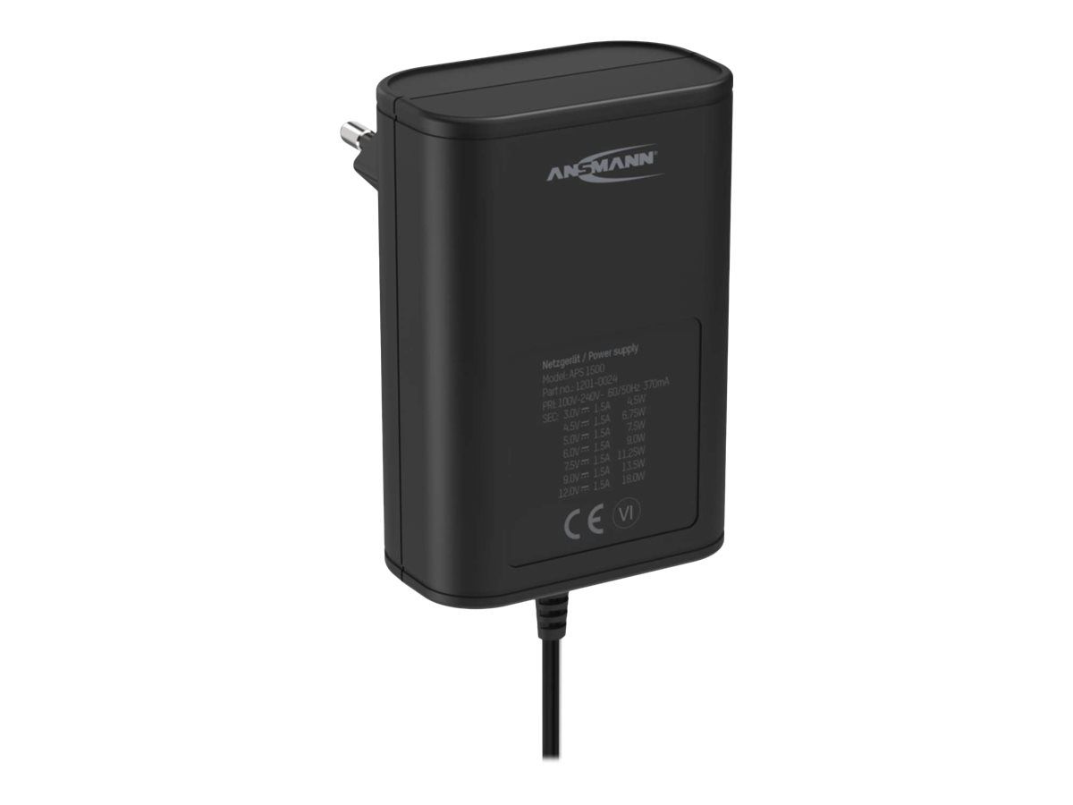 Ansmann APS 1500 - Netzteil - Wechselstrom 100-240 V