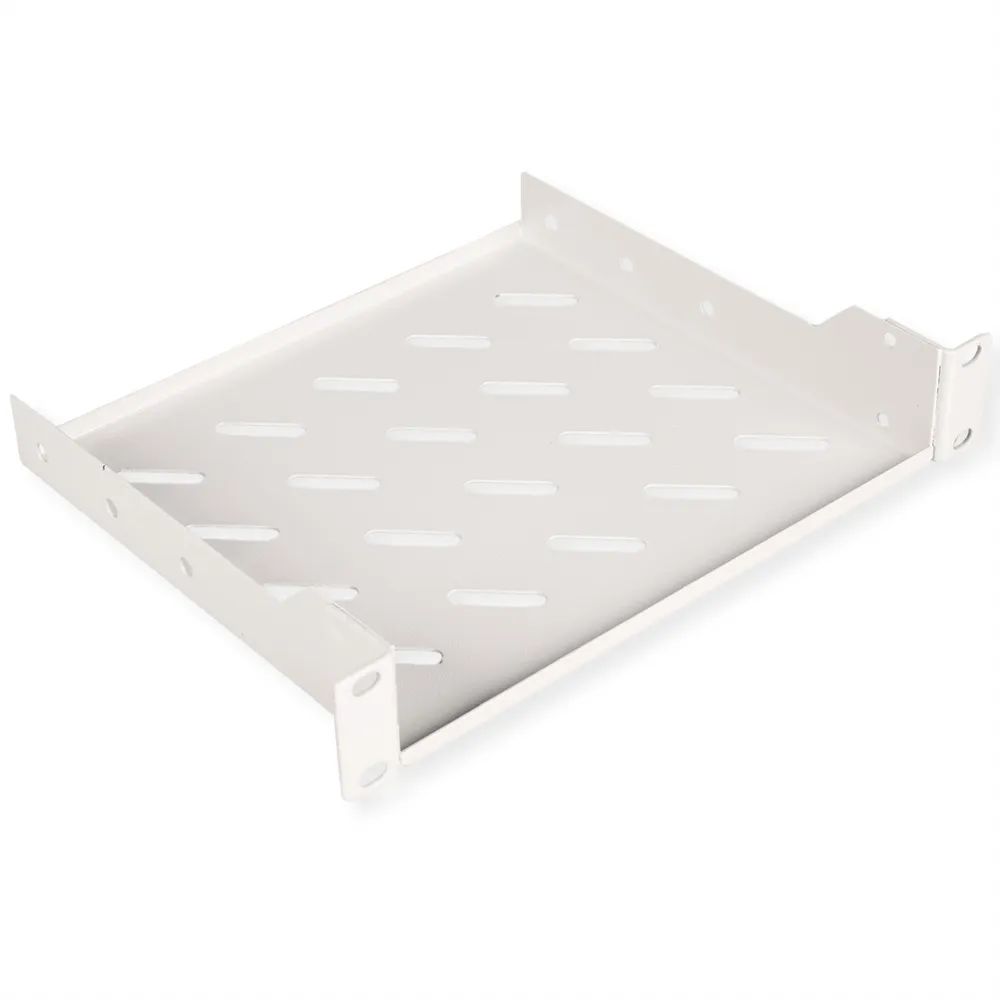 ROLINE Rack - Regal - Tiefe 200 mm - RAL 7035, Hellgrau - 1U - 25.4 cm (10")