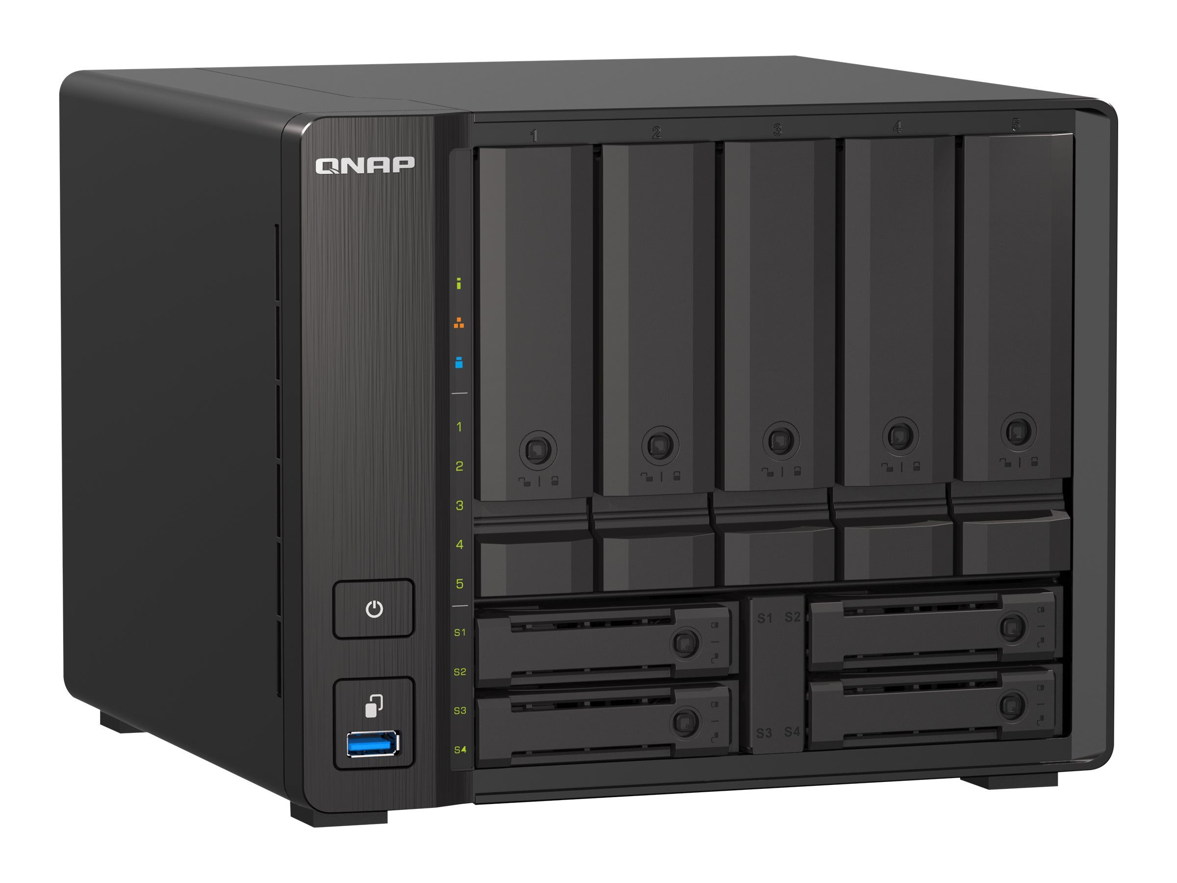 QNAP TS-H973AX-32G - NAS-Server - 9 Schächte