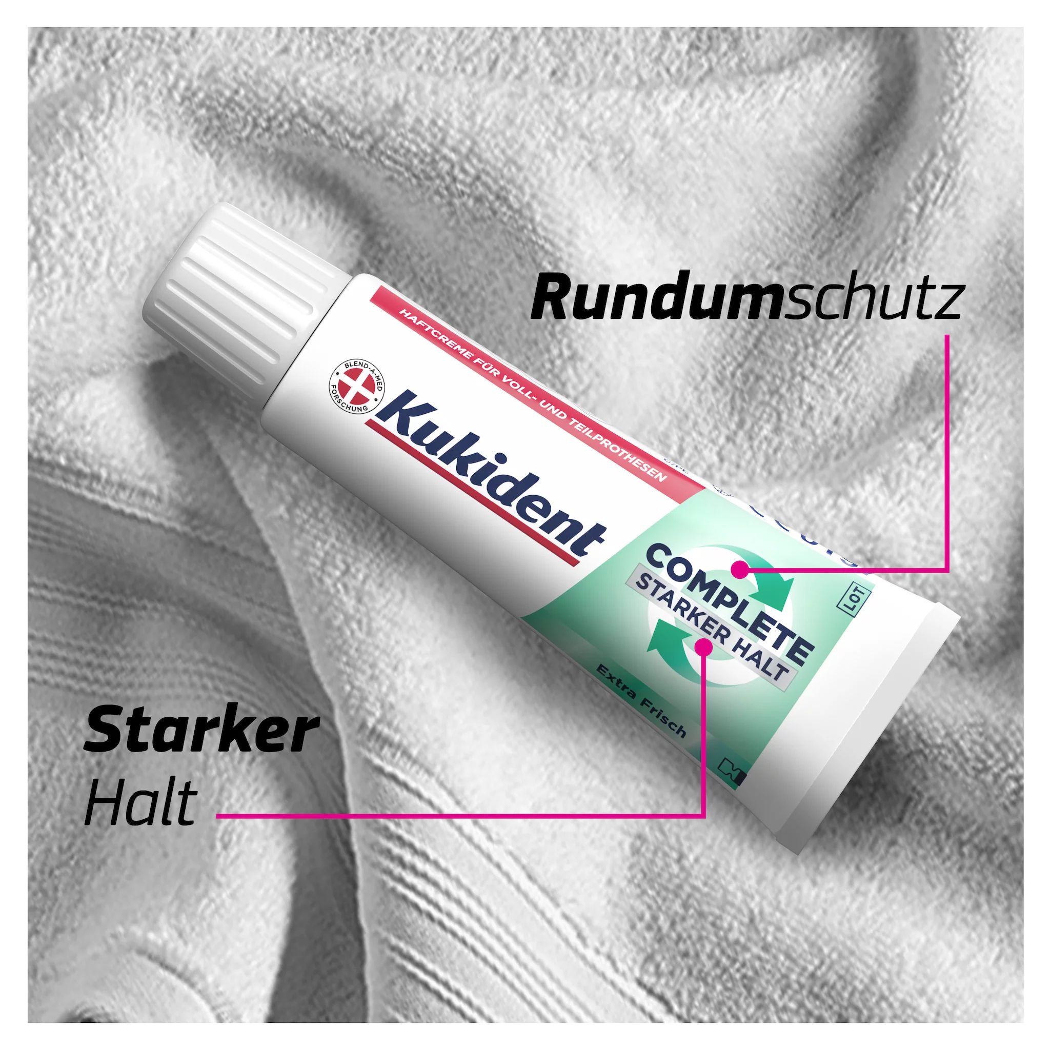 Kukident Haftcreme Complete Extra Frisch 47g