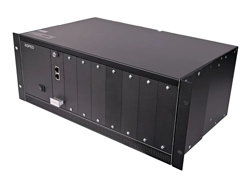 AGFEO ES 770 IT plus - Hybrid PBX - 4U - 2 x