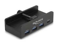Delock Hub - 5 Gbps, 4 port, with locking screw
