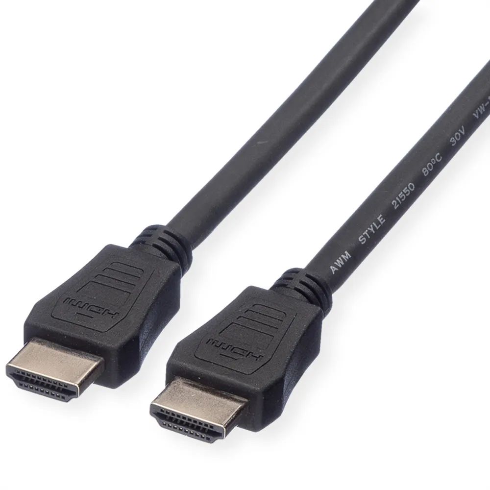 VALUE HDMI High Speed Kabel mit Ethernet, LSOH, schwarz, 10 m