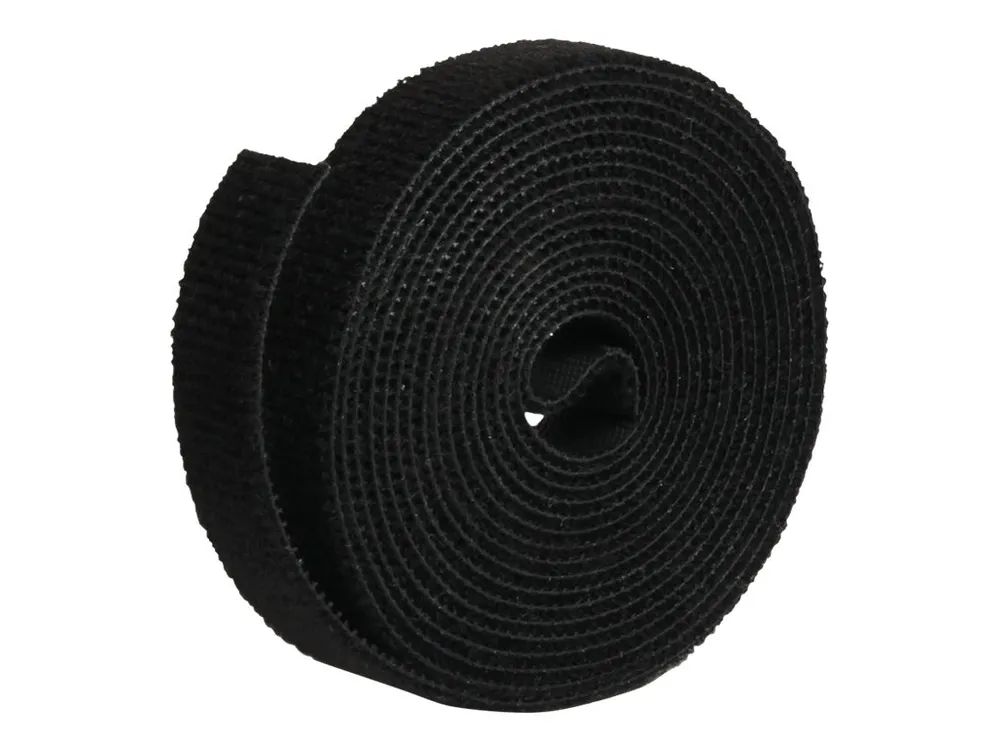 Label-the-cable LTC ROLL STRAP - Klettverschlussstreifen - Schwarz