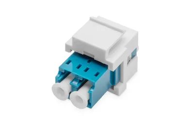 DIGITUS LWL-LC/LC-Duplex-Kupplung, Singlemode, Keystone-Modul
