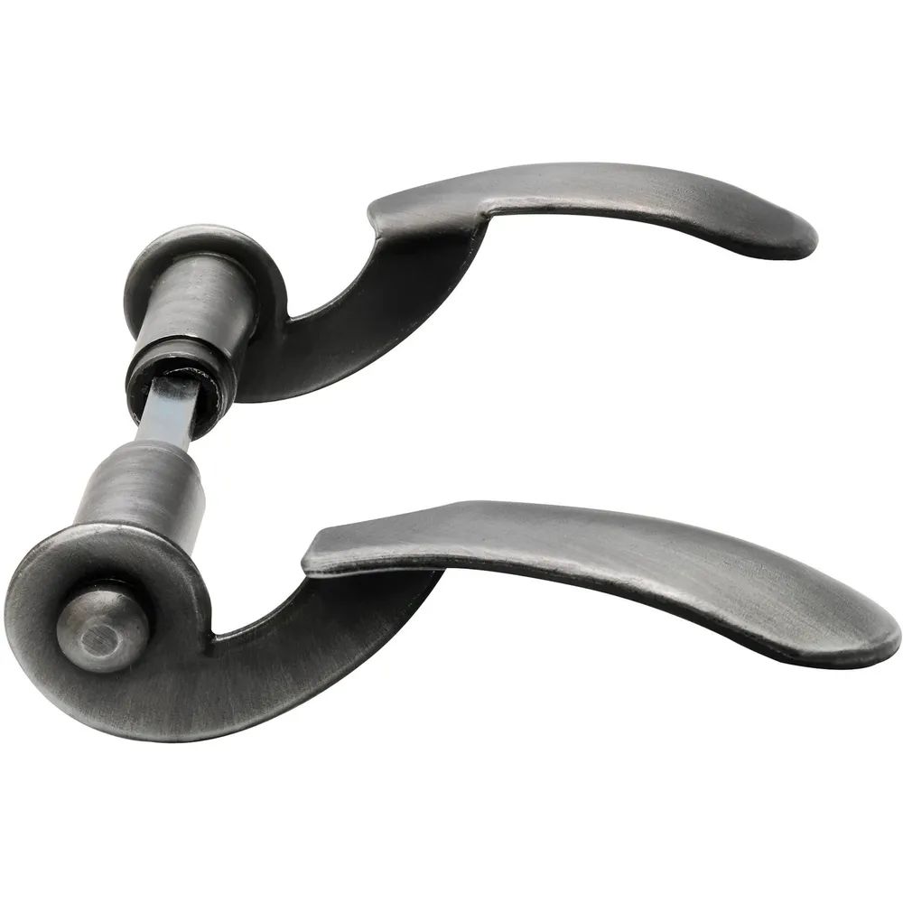 SCHÖSSWENDER Drückerpaar ELITE, Ansatz 18 mm, schwarz passiviert
