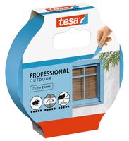 Tesa 56250 - Maler-Abdeckband - Papier - Blau - Glas - rau - Acrylfarbe - Alkydfarbe - Latexfarbe