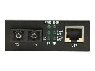 IC Intracom Intellinet Fast Ethernet Media Converter, 10/100Base-Tx to 100Base-Fx (SC)