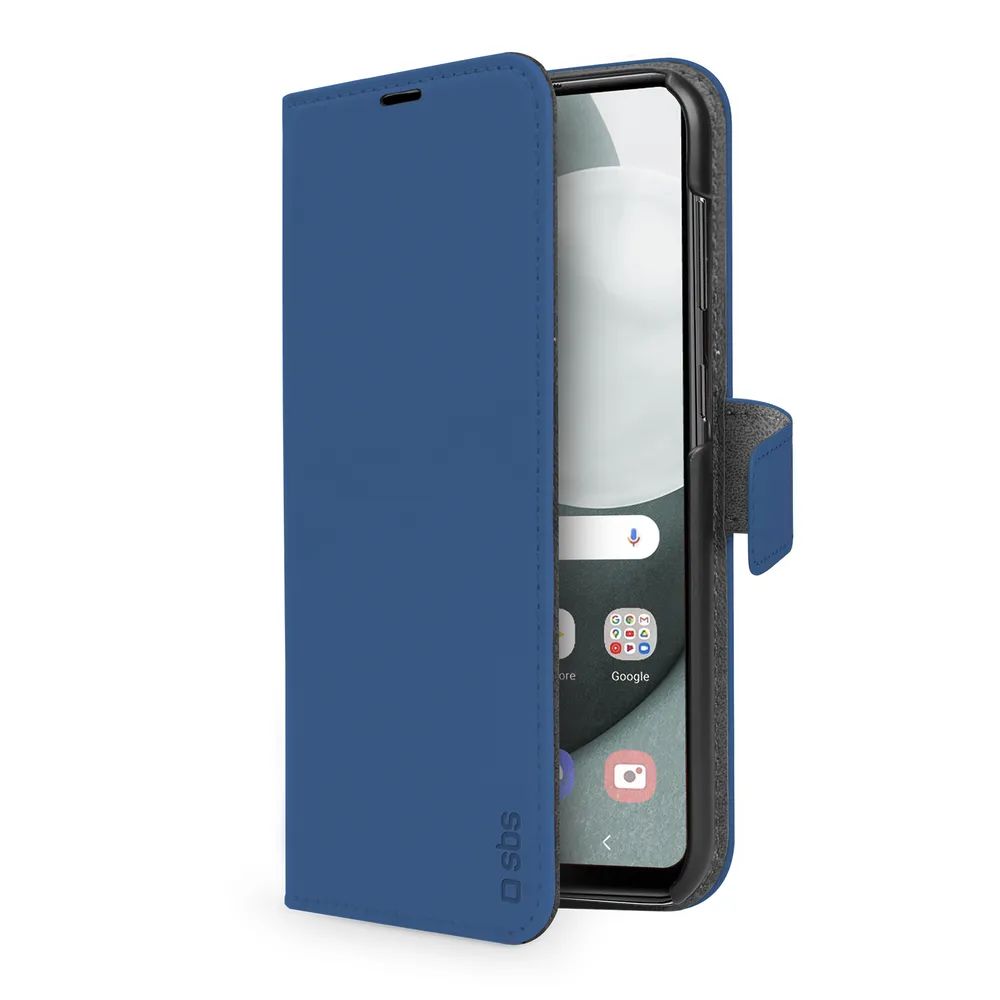 SBS WALLET STAND Bookcase für Galaxy A53, blau