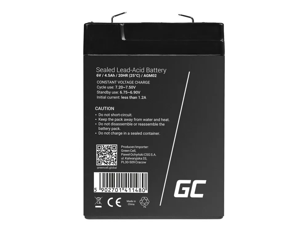 Green Cell USV-Akku - 1 x Batterie - Sealed Lead Acid (SLA)