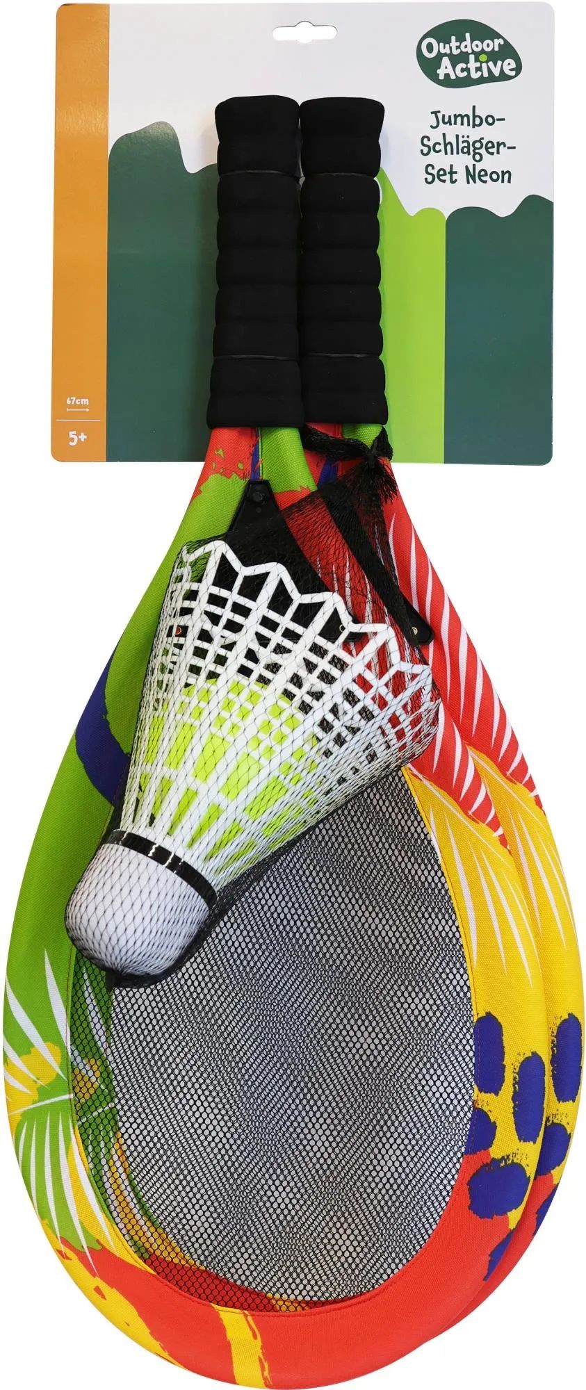VEDES Großhandel GmbH - Ware OA Jumbo-Schläger Set m.Bälle, L 67 cm