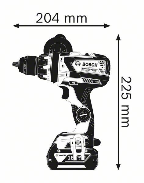 Bosch Professional GSB 18V-110 C Solo