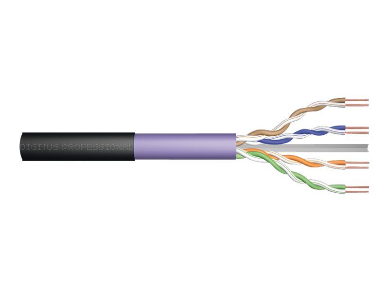 DIGITUS CAT 6 U/UTP Datenkabel - Erdverlegekabel, 500 m, Simplex, PE