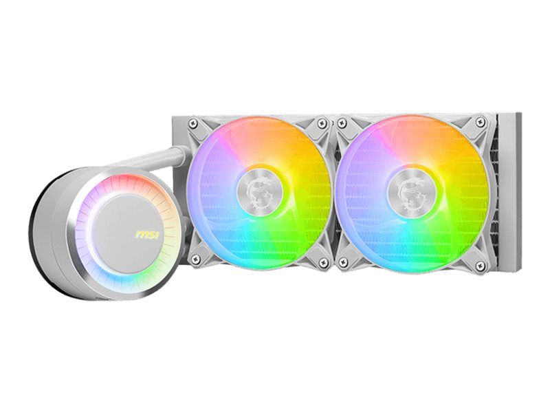 MSI MAG CORELIQUID E240 - Prozessor-Flüssigkeitskühlsystem - Kühlergröße: 240 mm - (für: LGA1156, LGA1155, LGA1150, LGA1151, AM4, LGA1200, LGA1700, AM5)