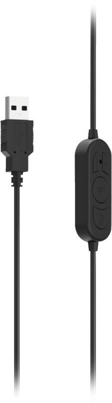 Hama Kopfbügel-Headset 139935 PC-Office-Headset HS-USB300 V2